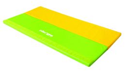 PLOOIMAT GROEN/GEEL GYMN. 200X100X10 REF 0452