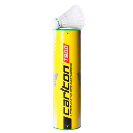 BADMINTONSHUTTLE "CARLTON F1 TI WHITE, GREEN SLOW