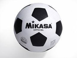 VOETBAL NR. 4 "MIKASA 3339", RUBBER