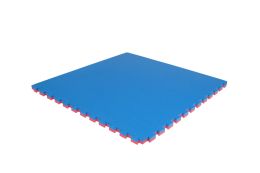 PUZZELMAT ROOD/BLAUW