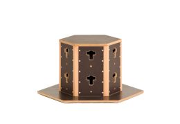 CUBE ZESHOEKIG MINI 0,3M X 0,3M X 0,4M